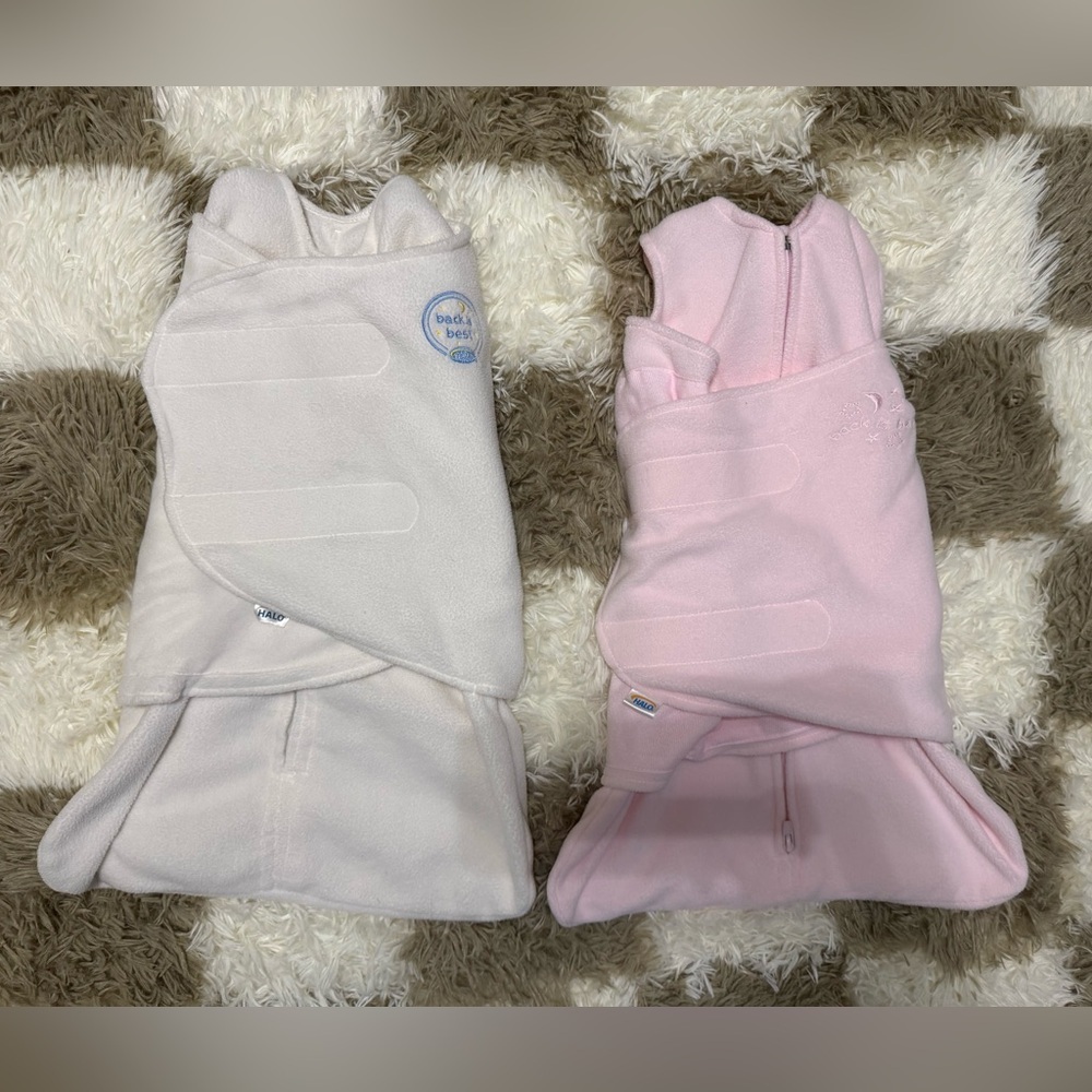 Halo SleepSack Swaddles set of two newborn